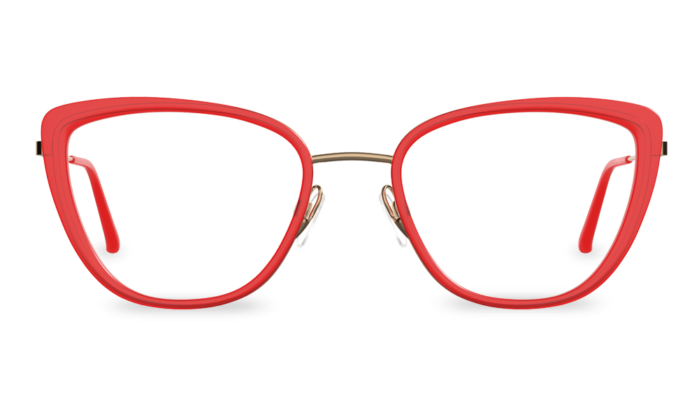 Picara Cat Eye Red Full Rim Eyeglasses