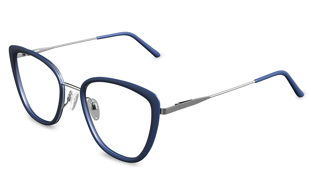 Picara Cat Eye Blue Full Rim Eyeglasses