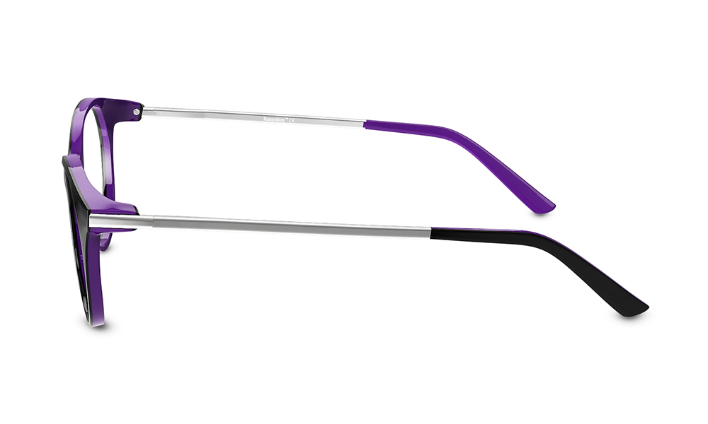 Valerio Oval Black Full Rim Eyeglasses