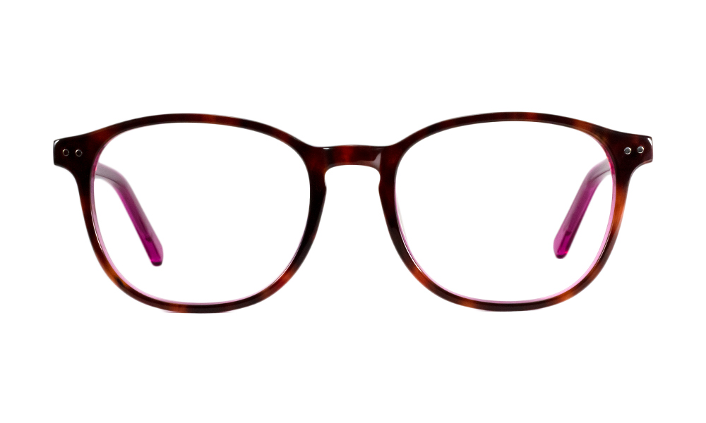 Madison Wayfarer Red Full Rim Eyeglasses