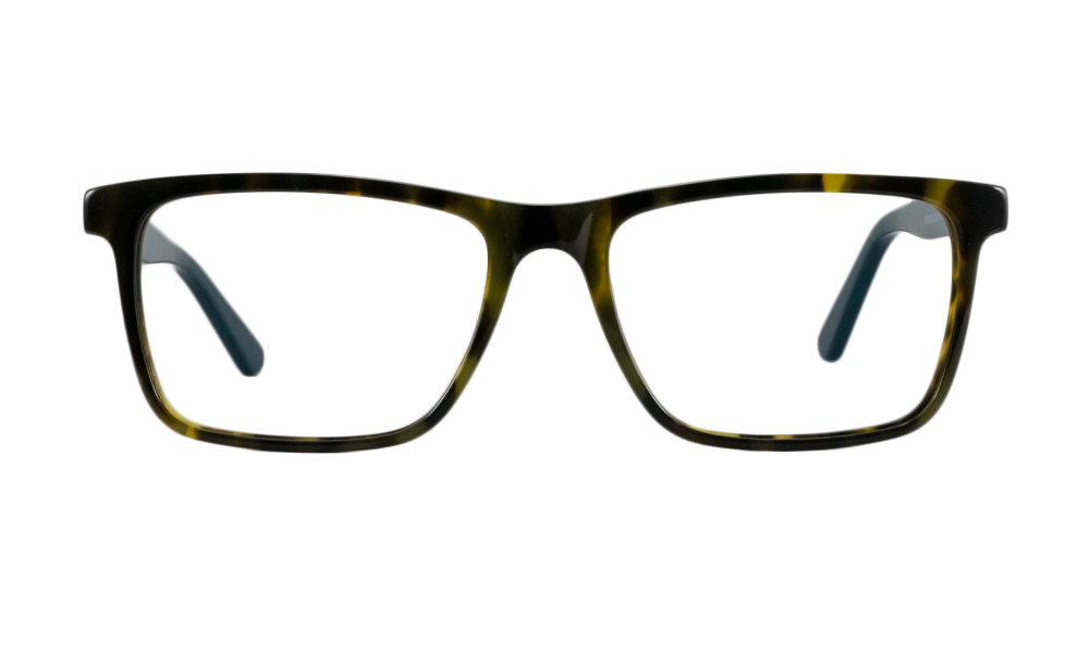 Eclair Square Tortoise Full Rim Eyeglasses