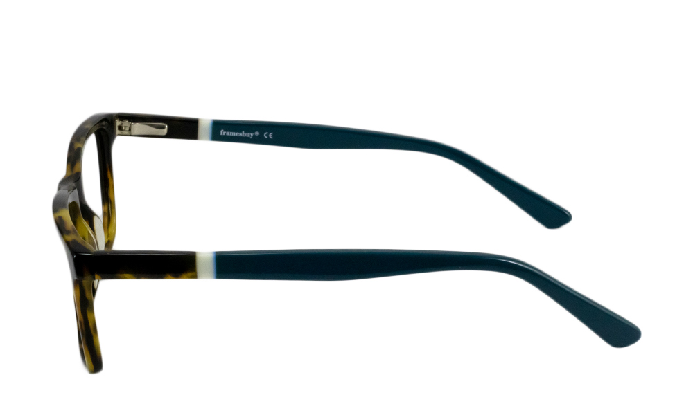 Eclair Rectangle Tortoise Full Rim Eyeglasses