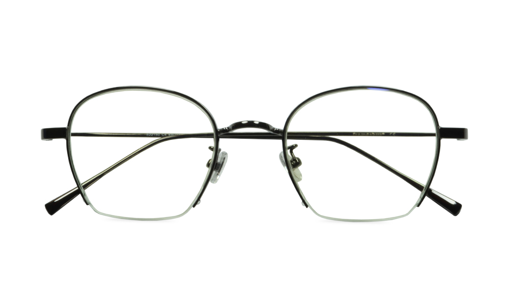 Martian Square Gunmetal Full Rim Eyeglasses