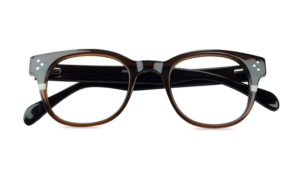 Glorious Horn Dual Tone Full Rim Eyeglasses