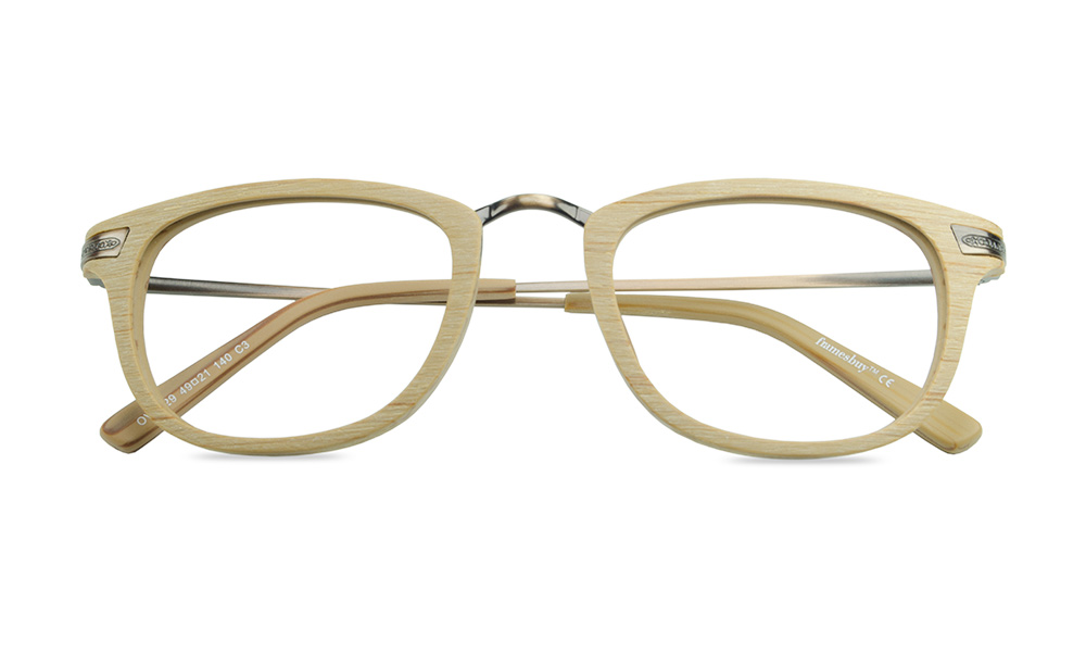 Dessert Rectangle Brown Full Rim Eyeglasses