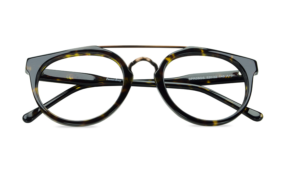 Morrow Aviator Tortoise Full Rim Eyeglasses
