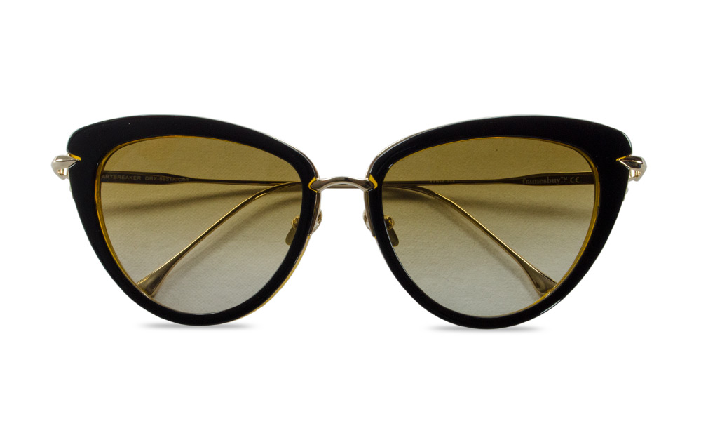 Tyra Cat Eye Black Full Rim Sunglasses