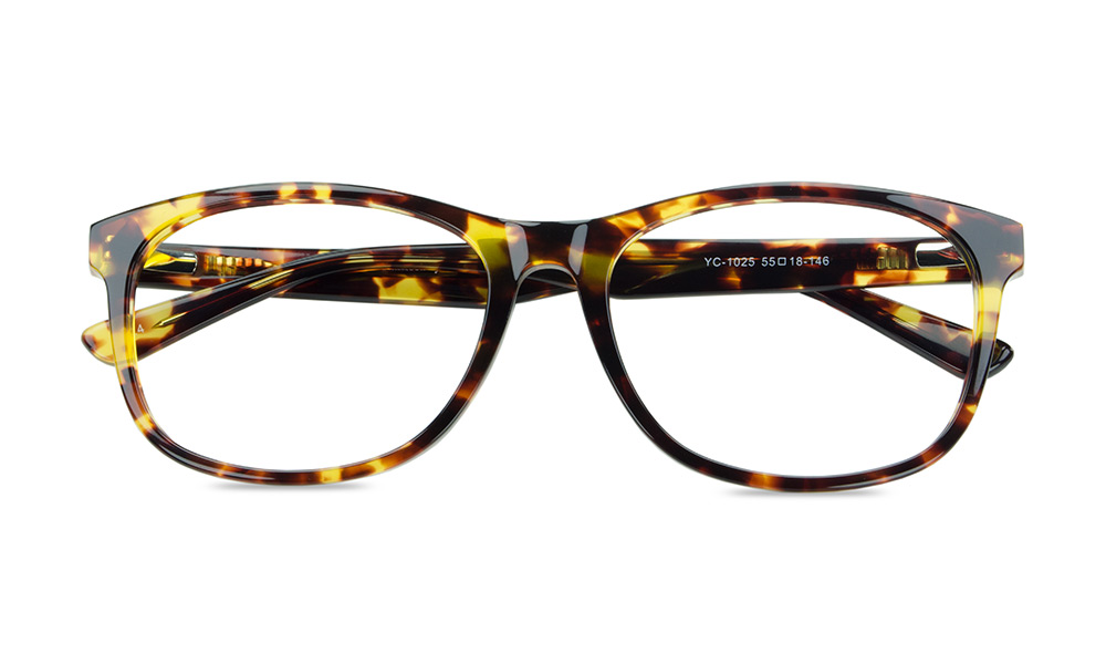 Jamari Square Tortoise Full Rim Eyeglasses