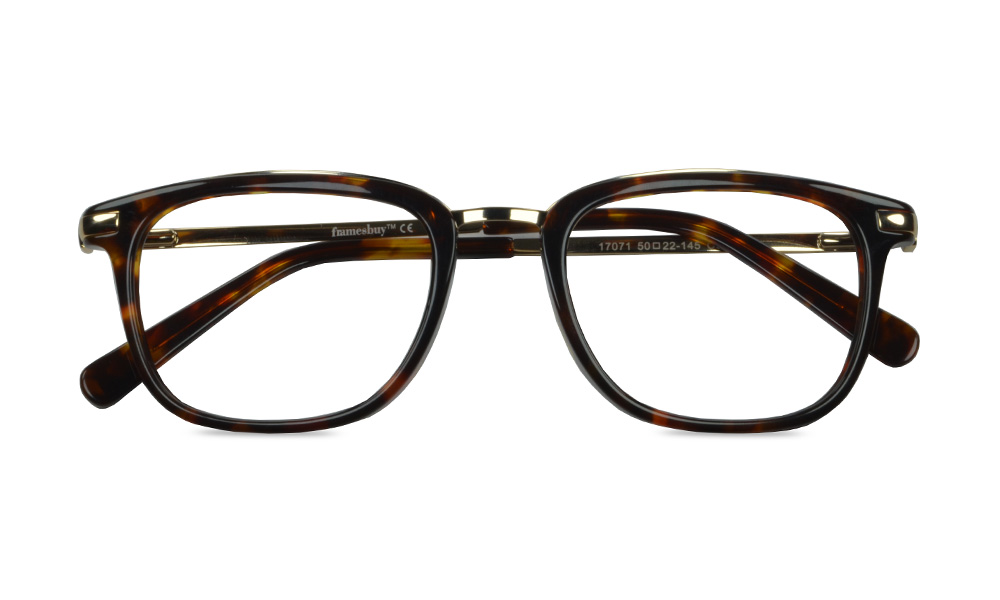 Zion Square Tortoise Full Rim Eyeglasses