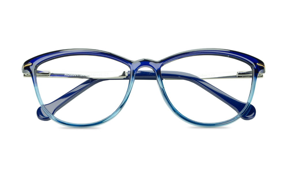 Harmonia Oval Dual Tone Full Rim Eyeglasses