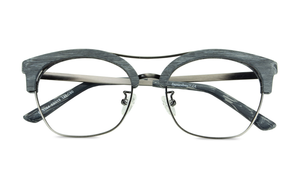 Fansta Square Black Full Rim Eyeglasses