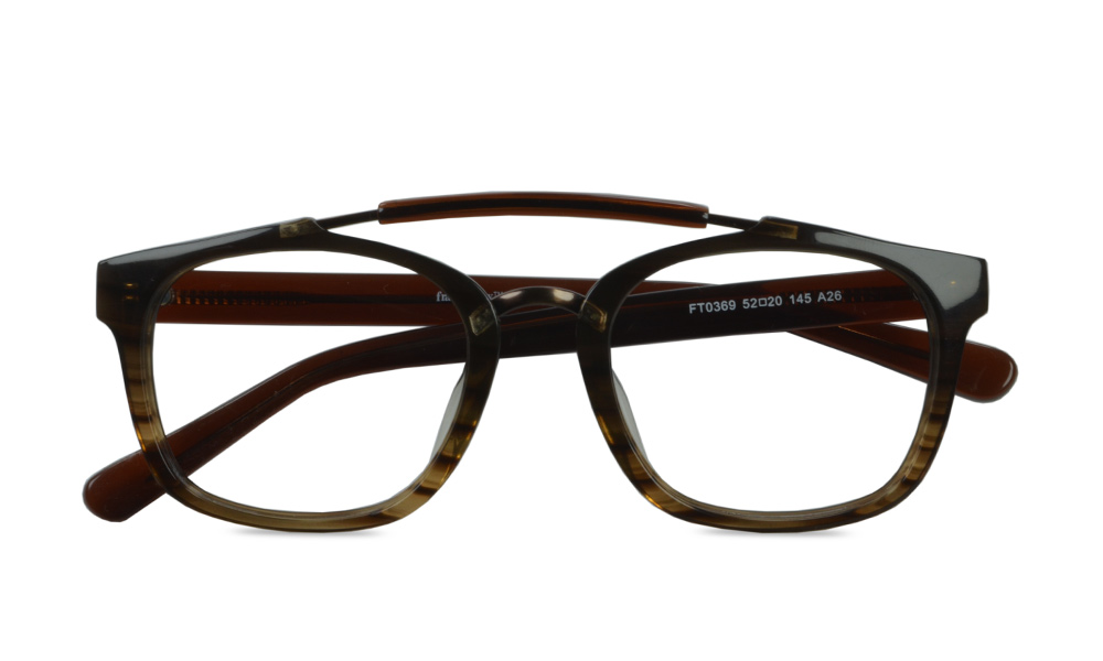 Addiction Aviator Tortoise Full Rim Eyeglasses