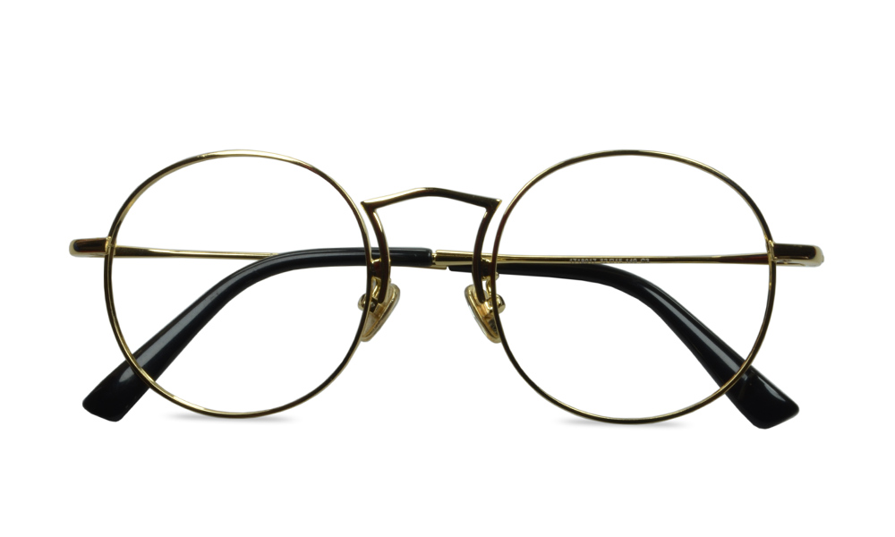 Gospel Round Gold Full Rim Eyeglasses