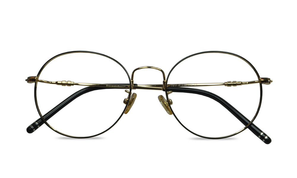 Monroe Round Black Full Rim Eyeglasses