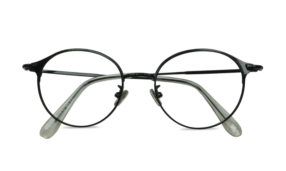Ryder Round Black Full Rim Eyeglasses
