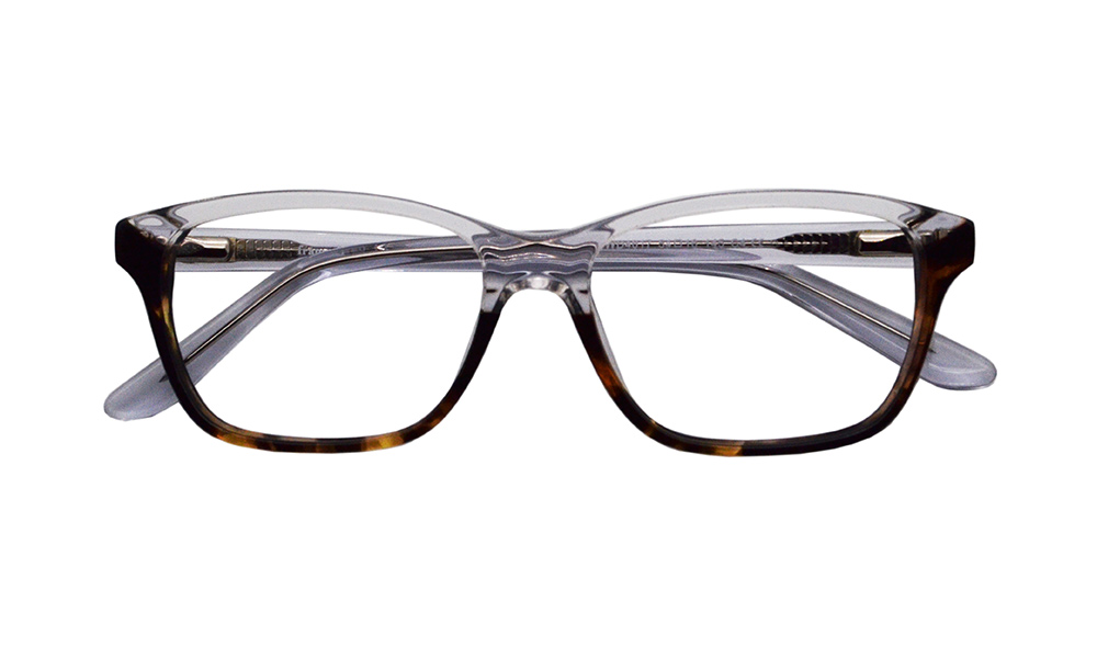 Canopus Wayfarer Clear Full Rim Eyeglasses