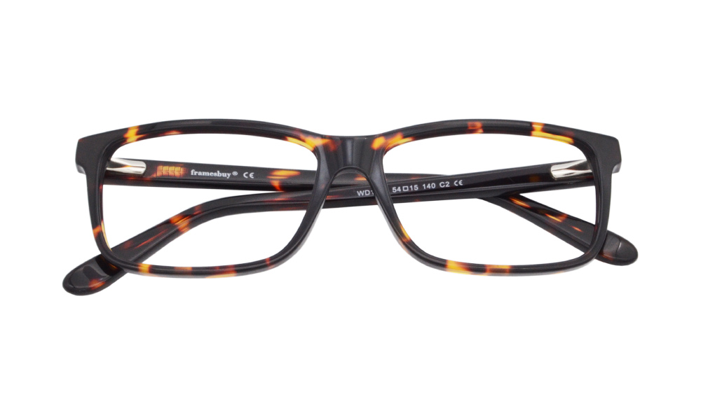 Andy Rectangle Tortoise Full Rim Eyeglasses