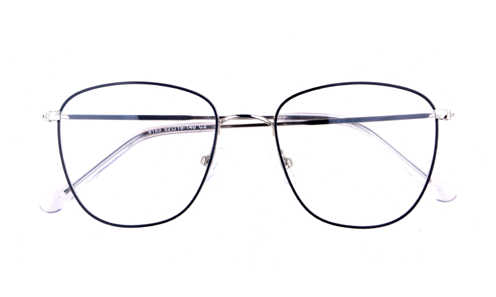Joss Square Black Full Rim Eyeglasses
