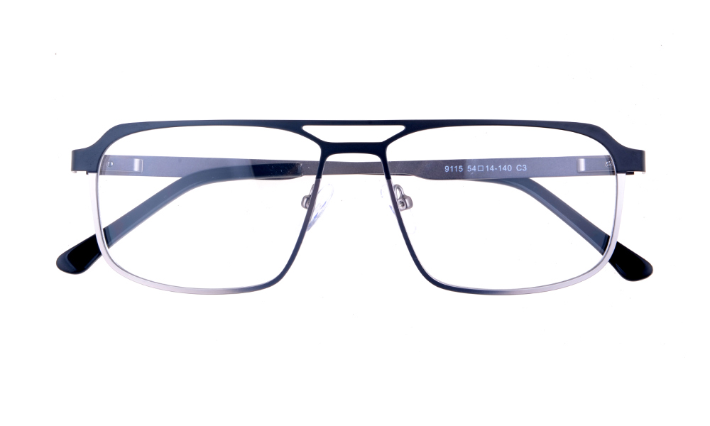 Raptor Aviator Black Full Rim Eyeglasses