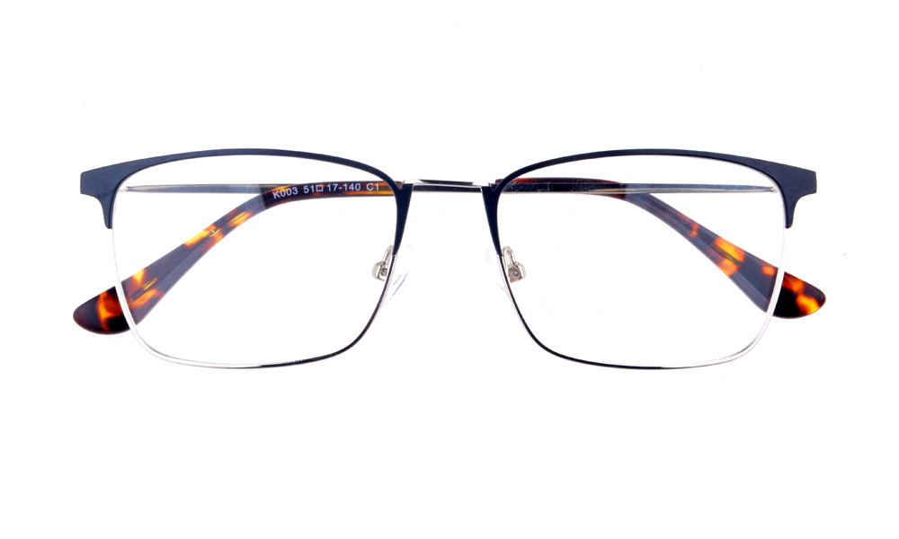 Adras Square Black Full Rim Eyeglasses