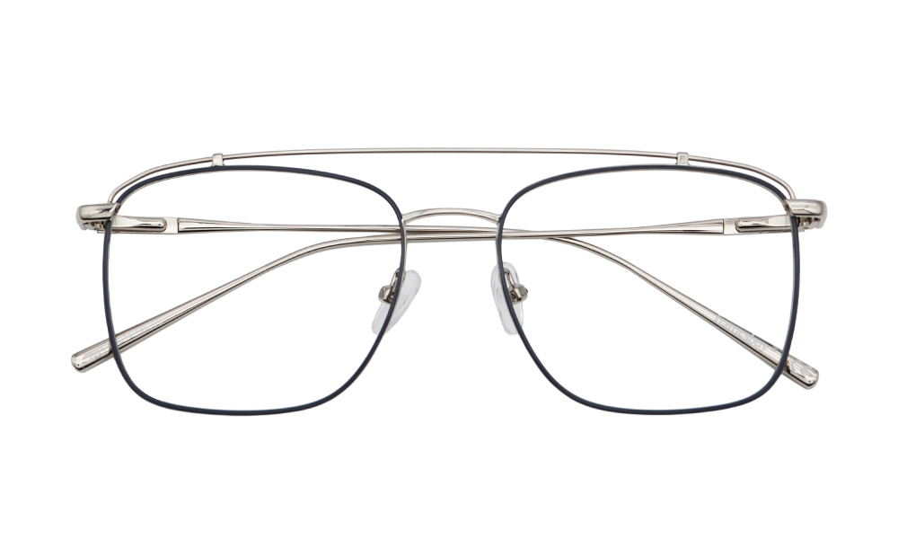 Vanna Square Grey Full Rim Eyeglasses