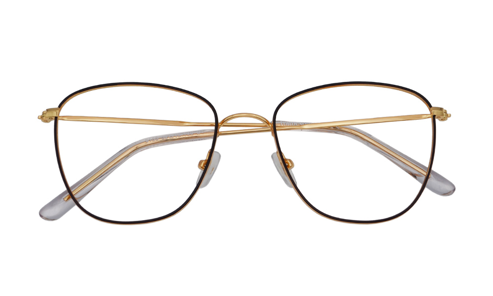 Paxton Square Black Full Rim Eyeglasses