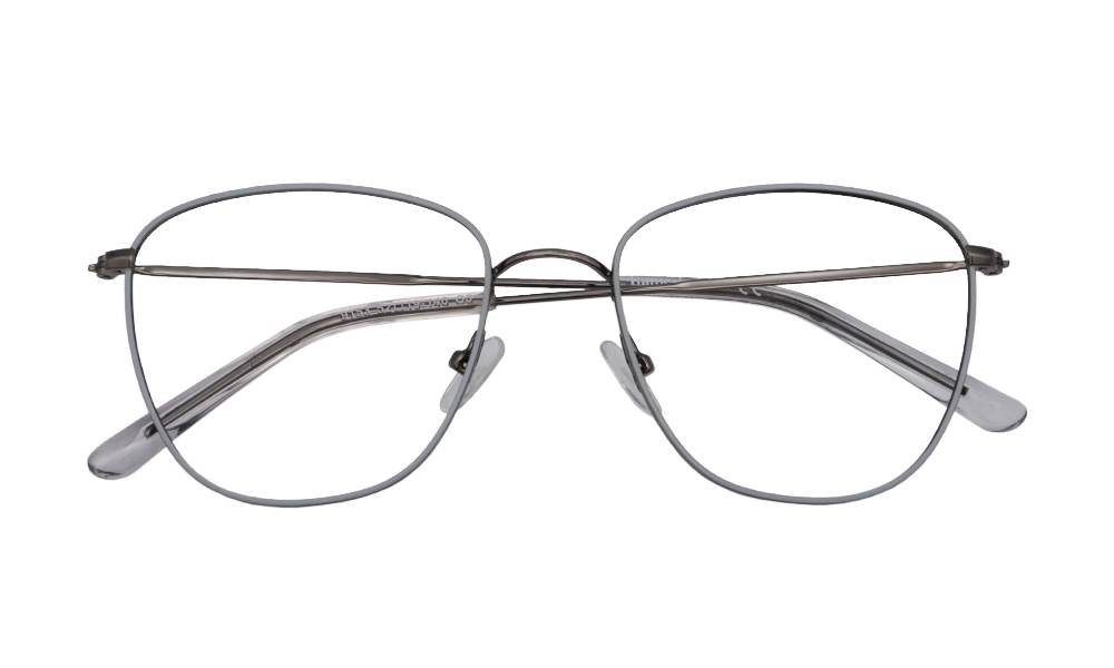 Paxton Square White Full Rim Eyeglasses