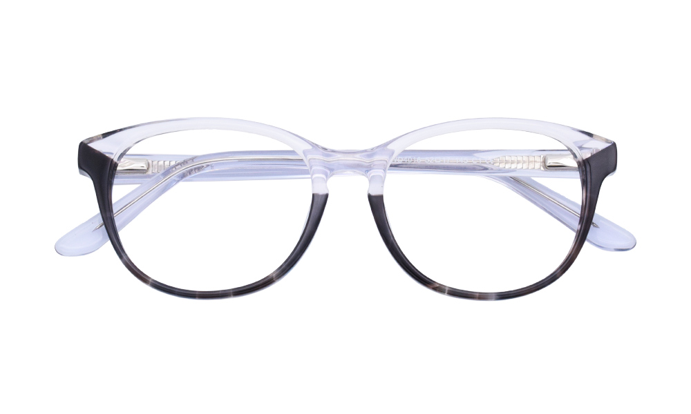 Earthshine Wayfarer Clear Full Rim Eyeglasses