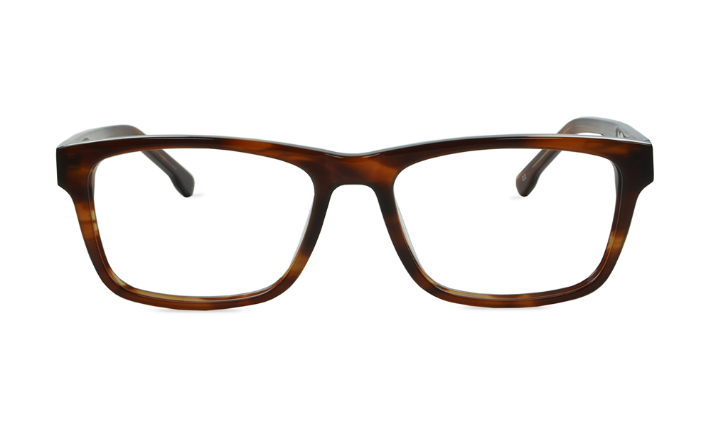 Dodger Square Brown Full Rim Eyeglasses