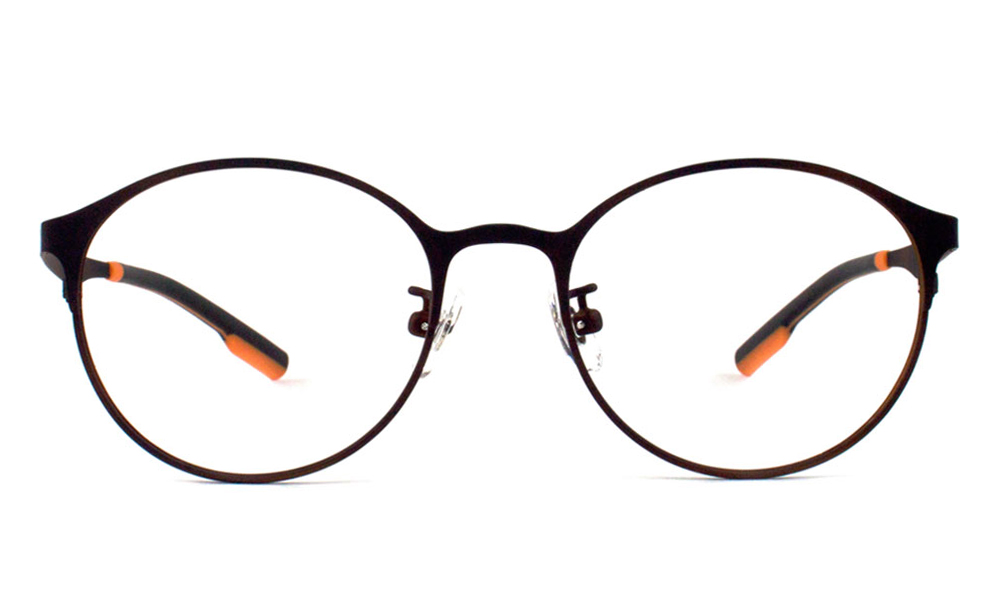 Natty Round Black Full Rim Eyeglasses