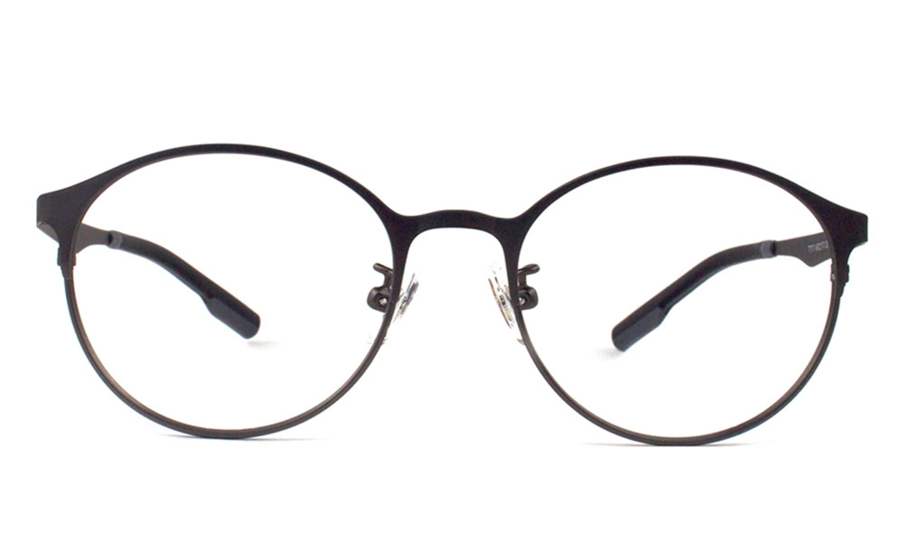 Natty Round Metal Full Rim Eyeglasses