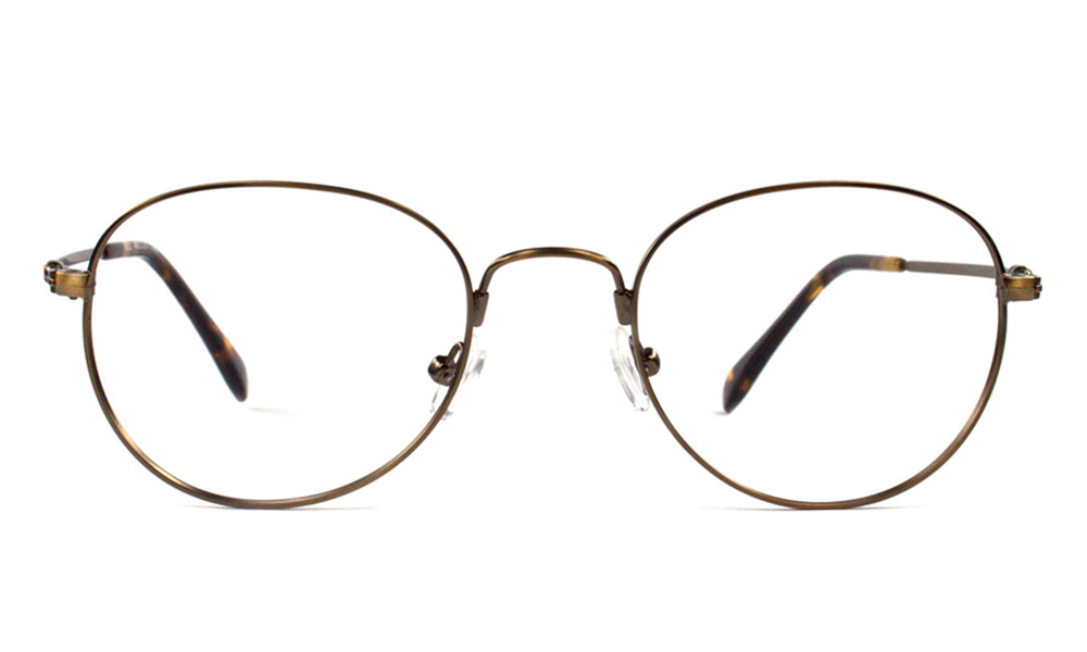 Prime Round Copper Full Rim Eyeglasses