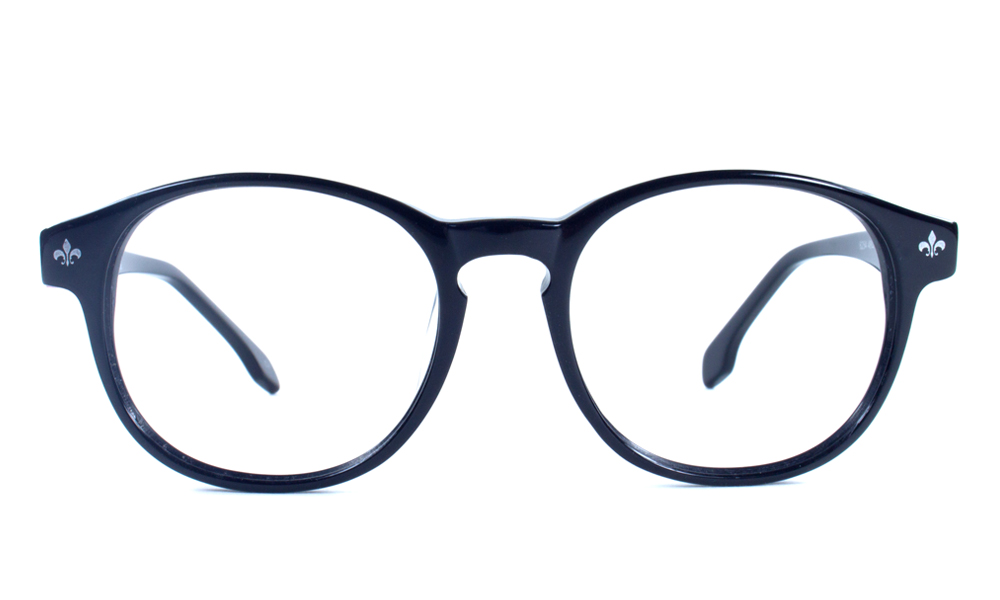 Melange Round Black Full Rim Eyeglasses