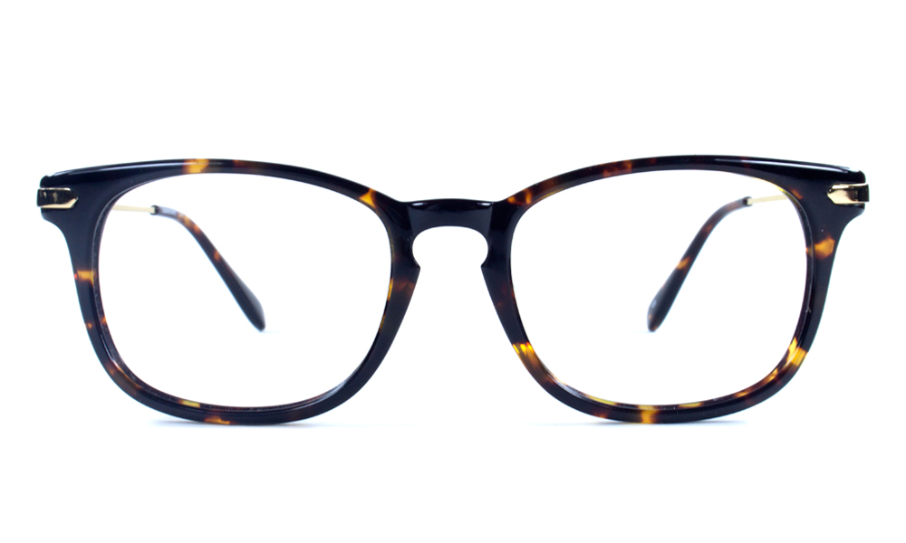 Hyaline Square Black Full Rim Eyeglasses