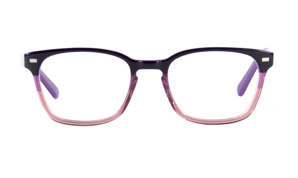 Bloom Square Purple Full Rim Eyeglasses