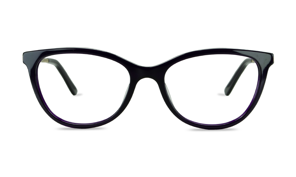 Elsa Cat Eye Purple Full Rim Eyeglasses