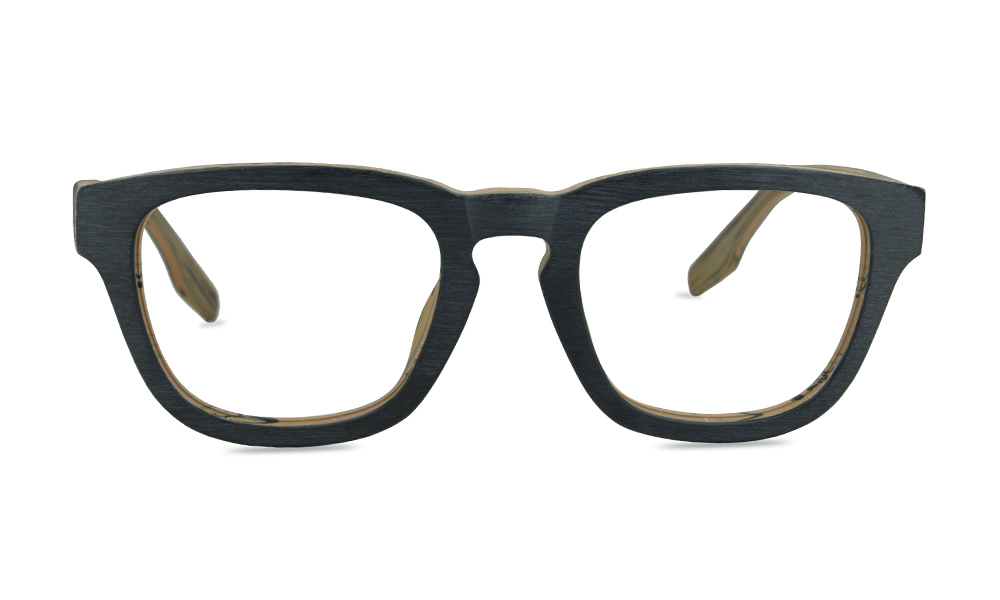 Understory Square Black Full Rim Eyeglasses