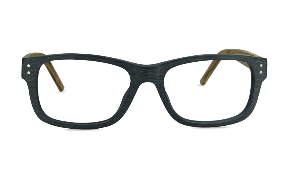 Donnel Rectangle Black Full Rim Eyeglasses