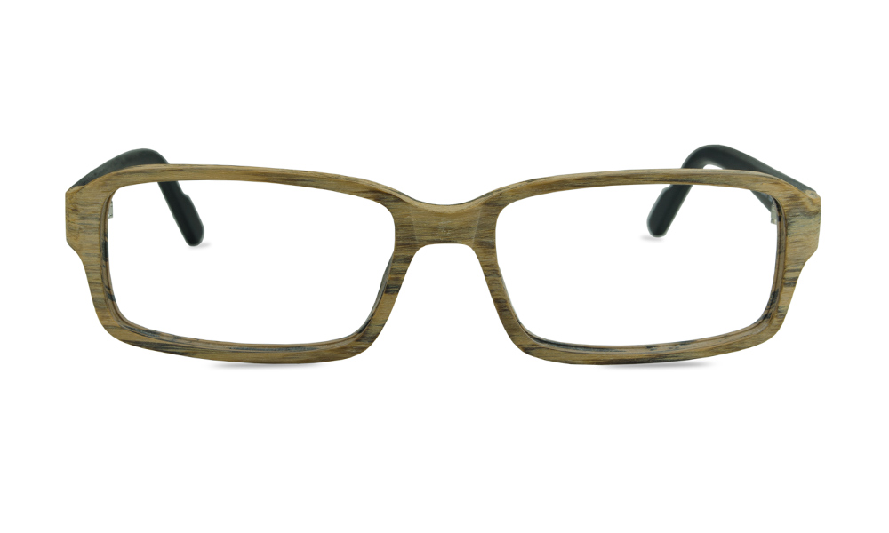 Thicket Rectangle Brown Full Rim Eyeglasses