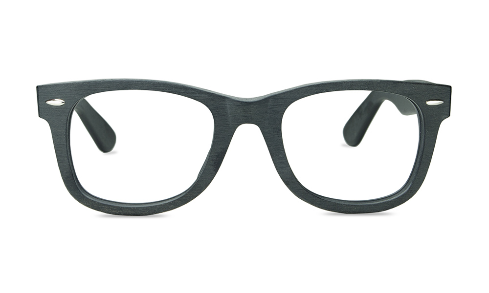 Woodsy Square Black Full Rim Eyeglasses
