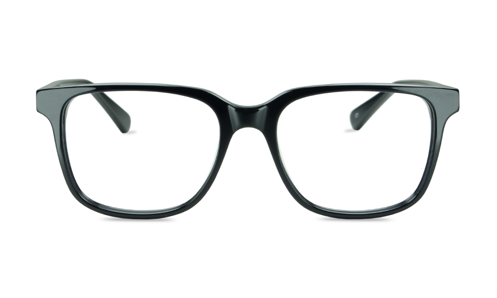 Momentous Square Black Full Rim Eyeglasses