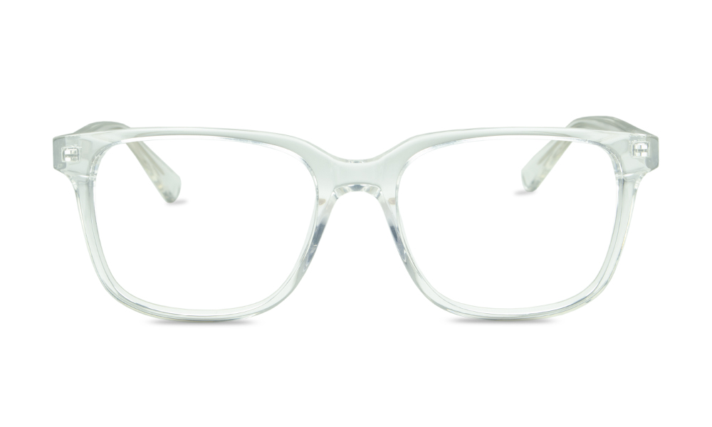 Hesper Square Clear Full Rim Eyeglasses