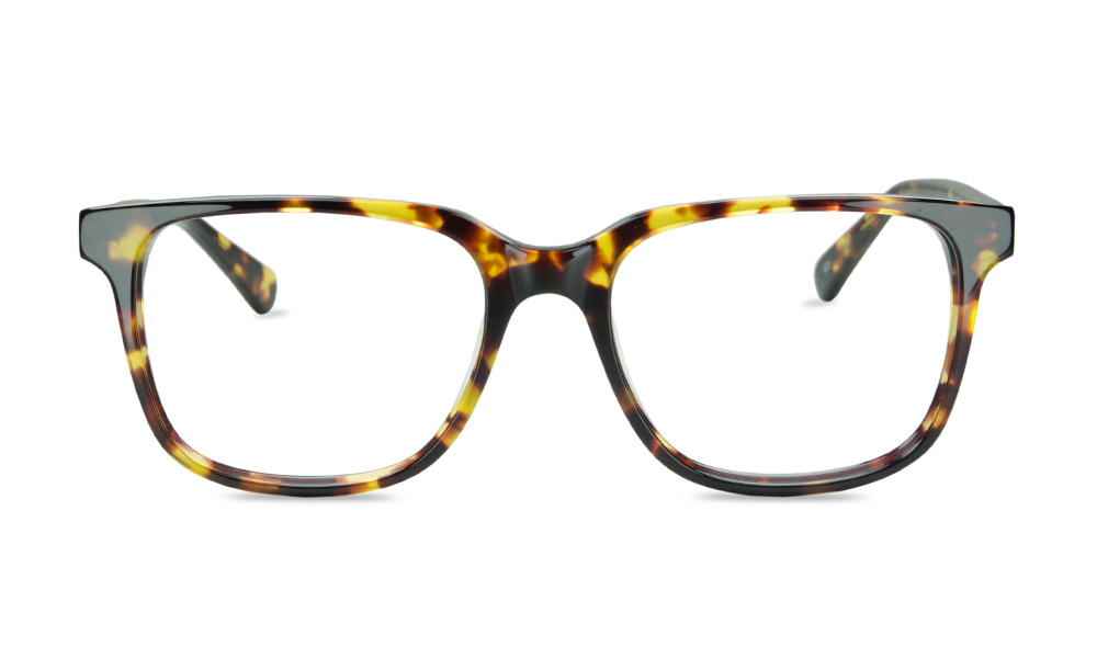 Momentous Square Leopard Full Rim Eyeglasses