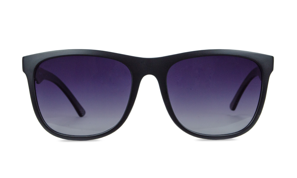 Define Square Black Full Rim Sunglasses