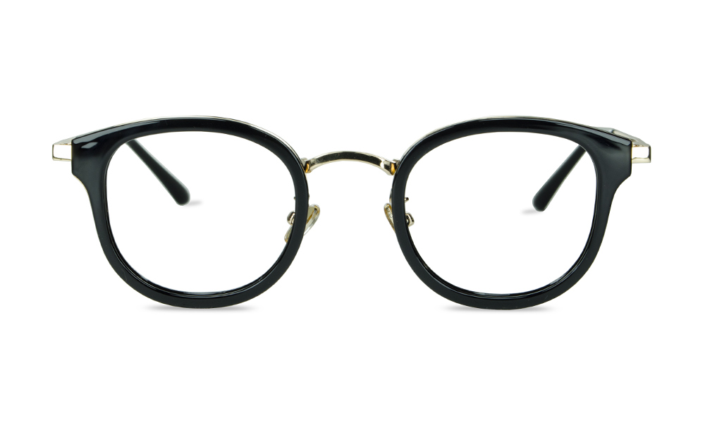Fantasia Wayfarer Black Full Rim Eyeglasses