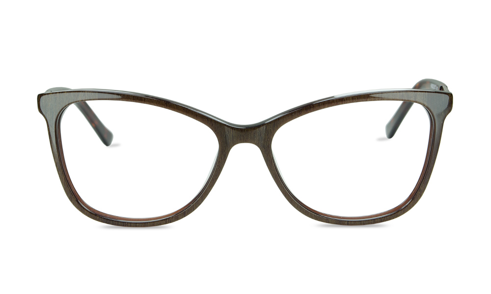 Jimbo Wayfarer Brown Full Rim Eyeglasses
