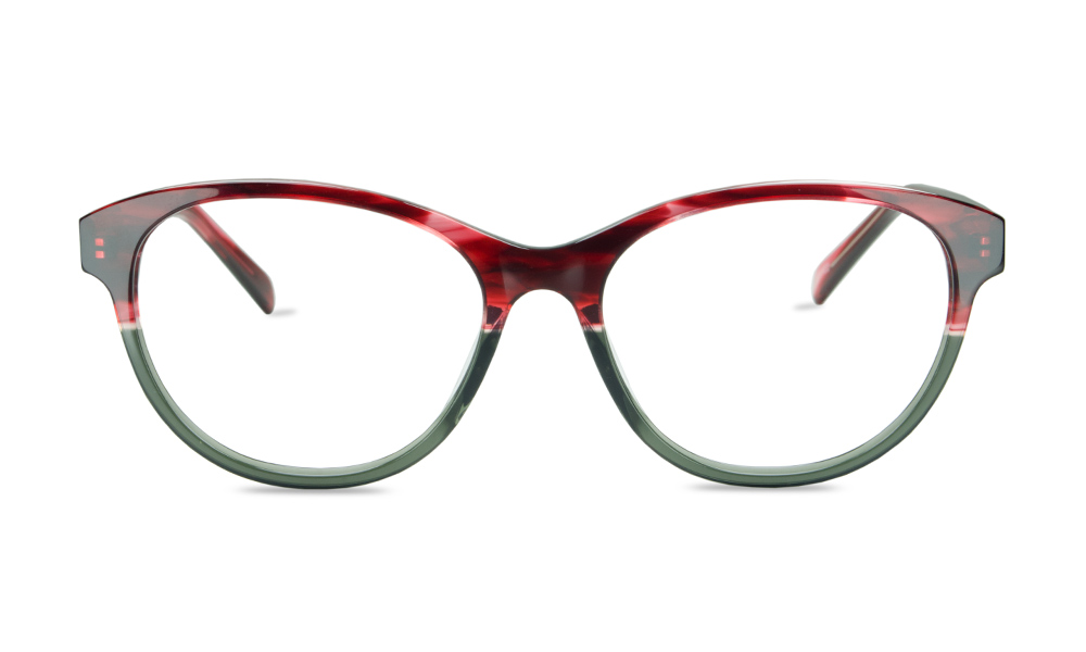 Syra Oval Dual Tone Full Rim Eyeglasses
