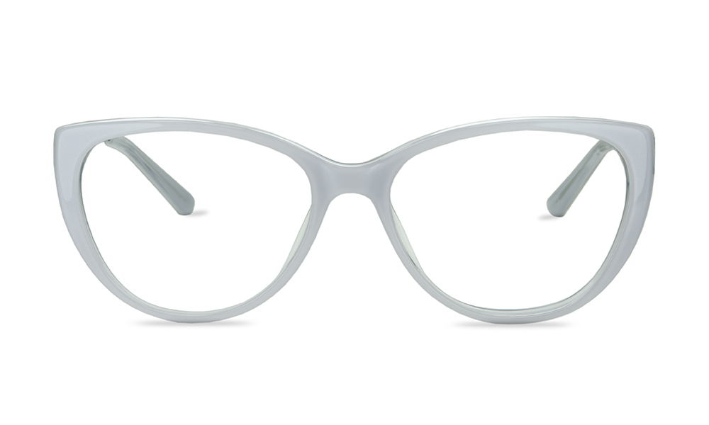 Mira Cat Eye Grey Full Rim Eyeglasses