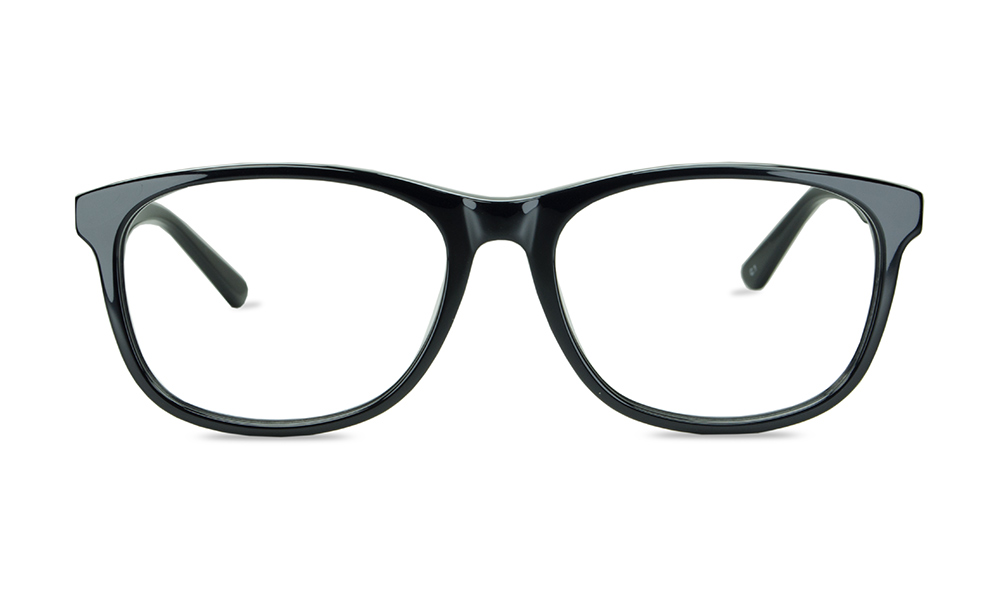 Harrison Square Black Full Rim Eyeglasses
