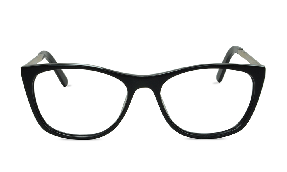 Naunet Square Black Full Rim Eyeglasses